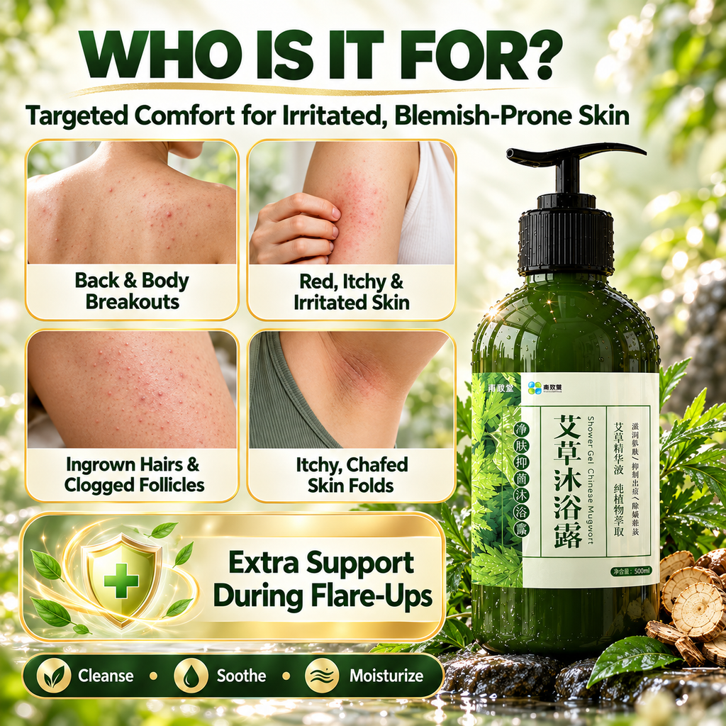 Mugwort Herbal Shower Gel
