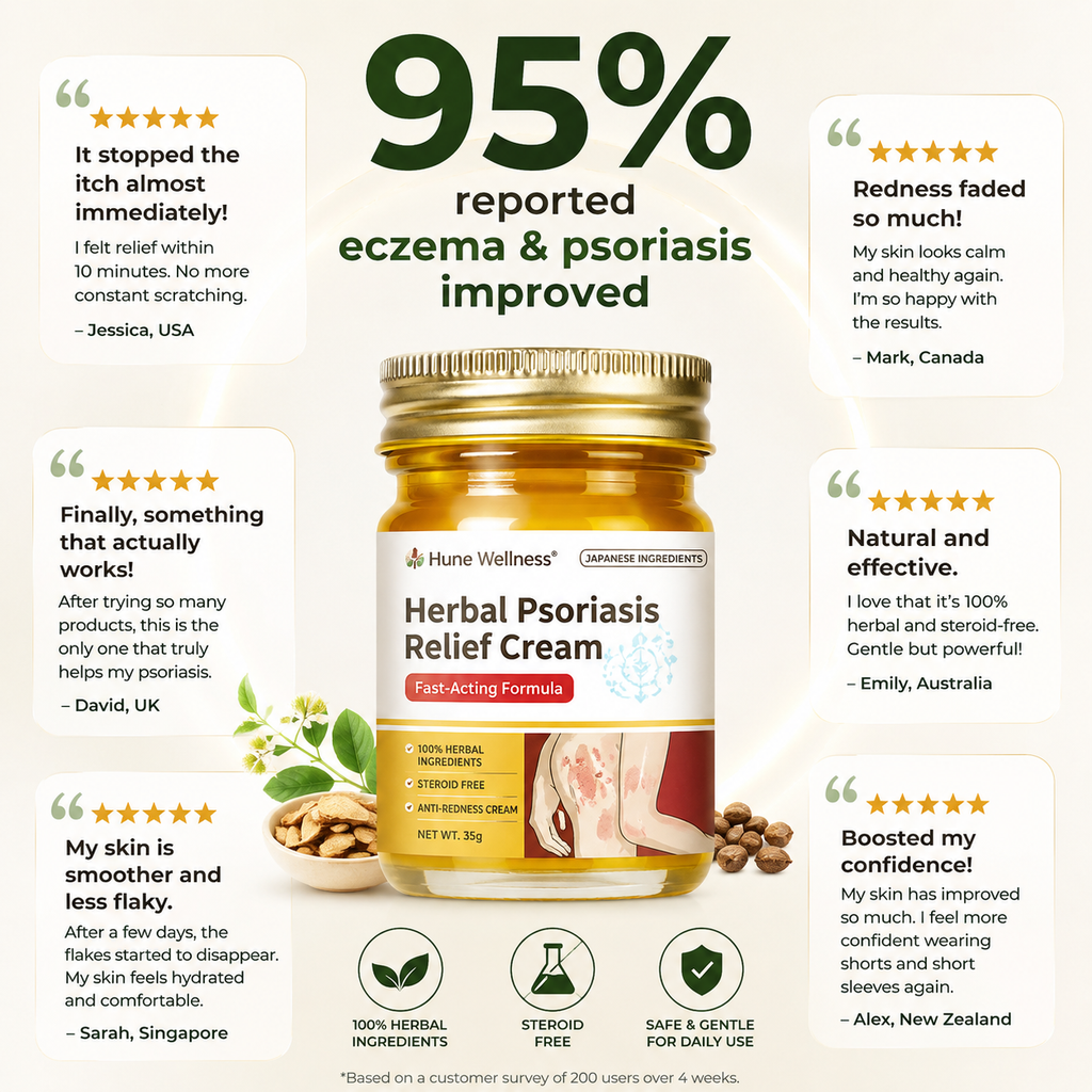 Herbal Psoriasis & Eczema Relief Skin Cream