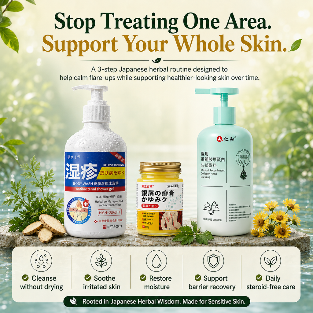 Psoriasis & Eczema Recovery Kit