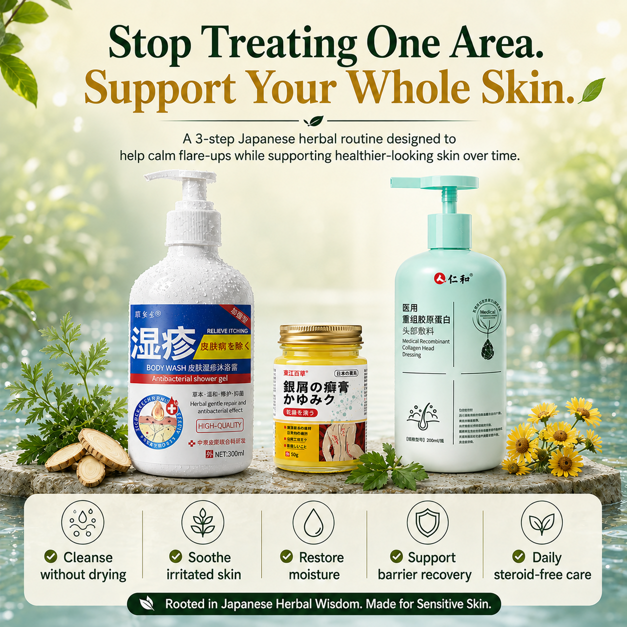 Psoriasis & Eczema Recovery Kit