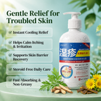 Botanical Relief Shower Gel for Psoriasis & Eczema Support