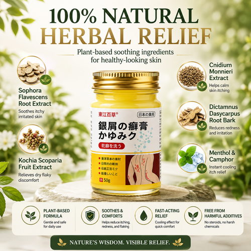 Herbal Psoriasis & Eczema Relief Skin Cream