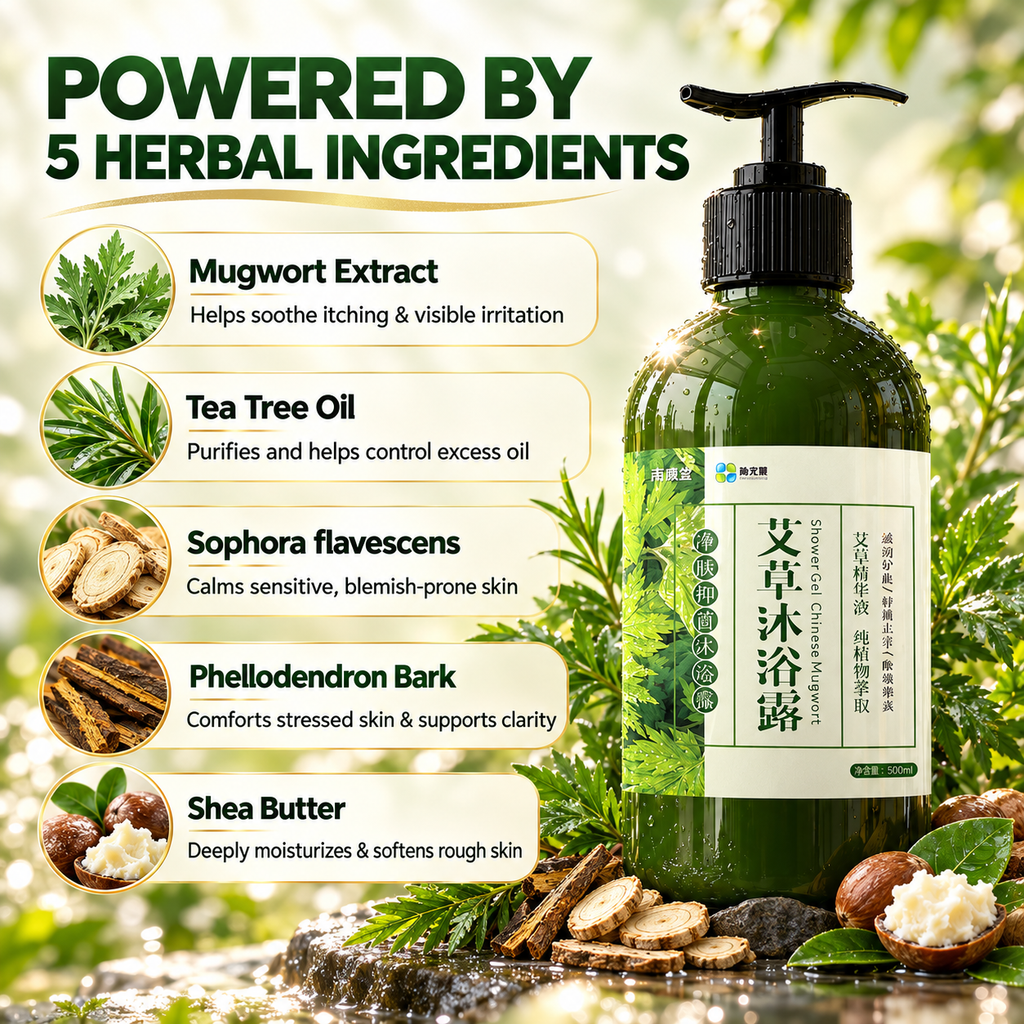 Mugwort Herbal Shower Gel