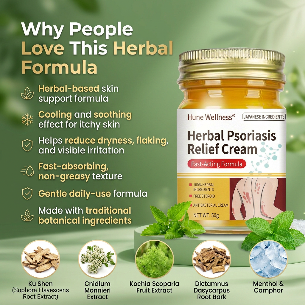 Herbal Psoriasis Relief Cream